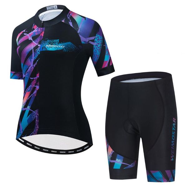weimostar black cycling jersey set women pro clothing suit quick dry bicycle team bike clothes racing sets, Black;blue
weimostar black cycling jersey set women pro clothing suit quick dry bicycle team bike clothes racing sets, Black;blue
