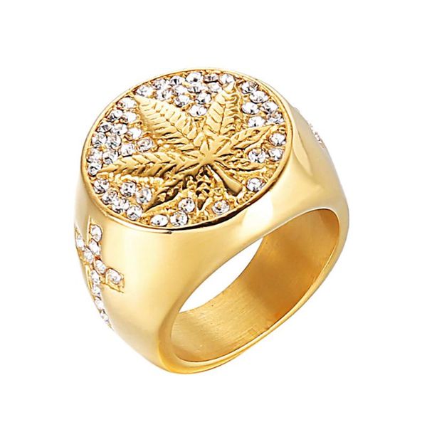 cluster rings stainless steel canada ring for men gold cz tone plant jewelry gift, Golden;silver
cluster rings stainless steel canada ring for men gold cz tone plant jewelry gift, Golden;silver