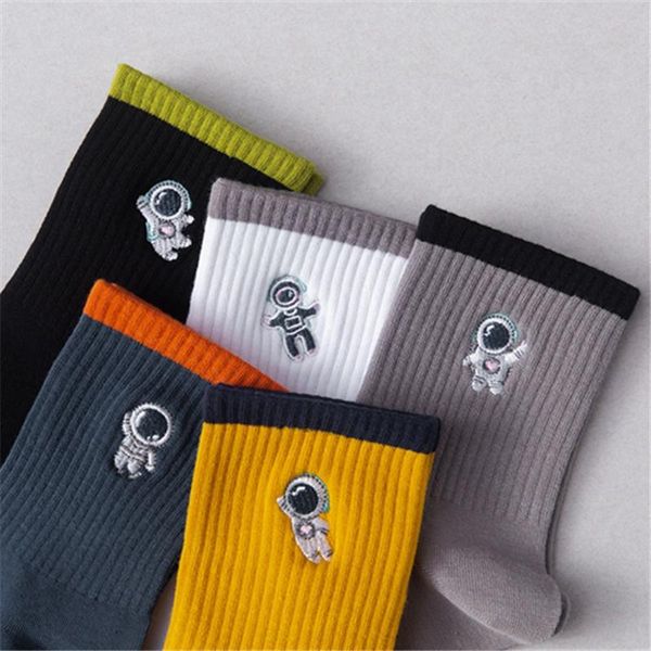 men's socks embroidered astronaut for men space mars civilization exploration hip hop cool femen winter fashion casual sock, Black
men's socks embroidered astronaut for men space mars civilization exploration hip hop cool femen winter fashion casual sock, Black