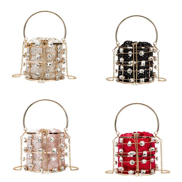 metal hollow bucket bag crystal wedding clutch purse evening bag for women luxury small party handbag with metal handle zd2080
metal hollow bucket bag crystal wedding clutch purse evening bag for women luxury small party handbag with metal handle zd2080