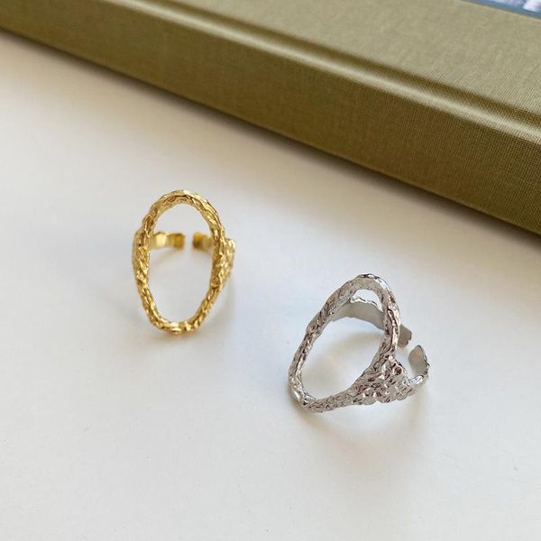cluster rings amaiyllis 925 sterling silver irregular hollow opening for female personality trendy jewelry, Golden;silver
cluster rings amaiyllis 925 sterling silver irregular hollow opening for female personality trendy jewelry, Golden;silver