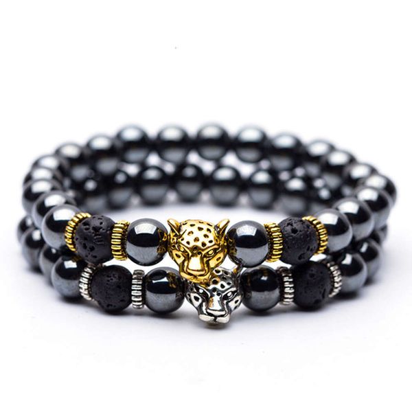 hand catenary natural frosted volcanic stone bracelet buddha bead leopard head beaded diamond elastic bracelet, Black
hand catenary natural frosted volcanic stone bracelet buddha bead leopard head beaded diamond elastic bracelet, Black