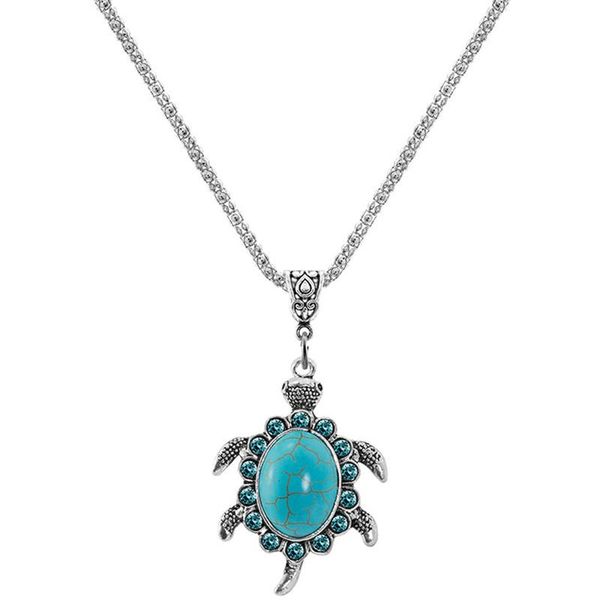 pendant necklaces turquoises pendent for women chain natural stone choker necklace 1pc, Silver
pendant necklaces turquoises pendent for women chain natural stone choker necklace 1pc, Silver
