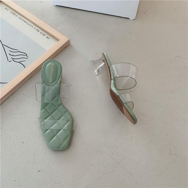 thin heels shoes string bead woman's slippers jelly slides med fashion 2021 summer transparent luxury pu scandals rubber, Black
thin heels shoes string bead woman's slippers jelly slides med fashion 2021 summer transparent luxury pu scandals rubber, Black