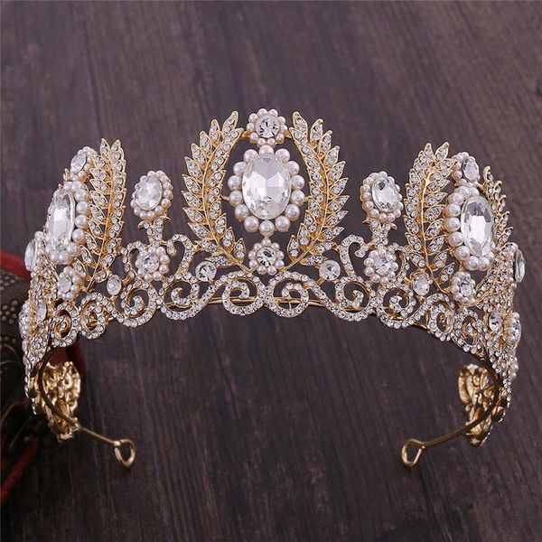 hair clips & barrettes crystal headband bridal headdress rhinestone pearls wedding crown bride tiaras jewelry accessories, Golden;silver
hair clips & barrettes crystal headband bridal headdress rhinestone pearls wedding crown bride tiaras jewelry accessories, Golden;silver