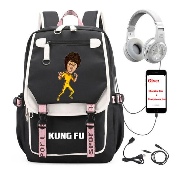 backpack china kungfu star cartoon student school book bag women men travel usb charging teenagers lappacksack
backpack china kungfu star cartoon student school book bag women men travel usb charging teenagers lappacksack