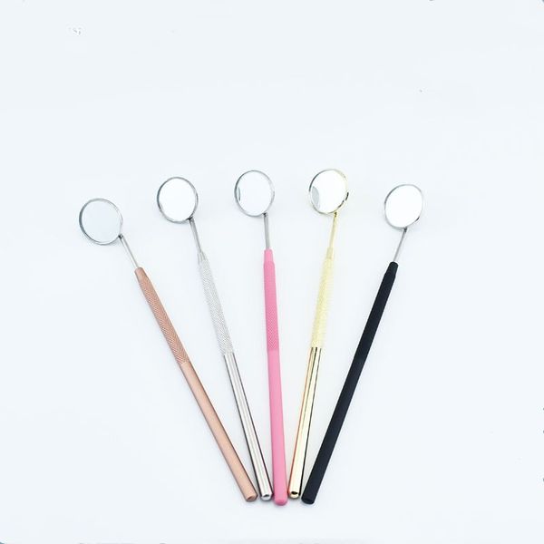 five colors makeup painted rhinestone magnifying checking eyelash extension mirror detachable stainless steel handle lashes grafting
five colors makeup painted rhinestone magnifying checking eyelash extension mirror detachable stainless steel handle lashes grafting