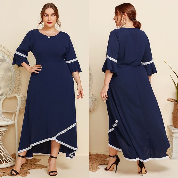 women's plus size t shirt 2021 spring and autumn large lace splicing round ne middle sleeve solid loose jr099
women's plus size t shirt 2021 spring and autumn large lace splicing round ne middle sleeve solid loose jr099