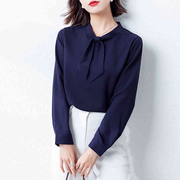 women's blouses & shirts blusa feminina chiffon manga comprida, camisa social snoi, White
women's blouses & shirts blusa feminina chiffon manga comprida, camisa social snoi, White