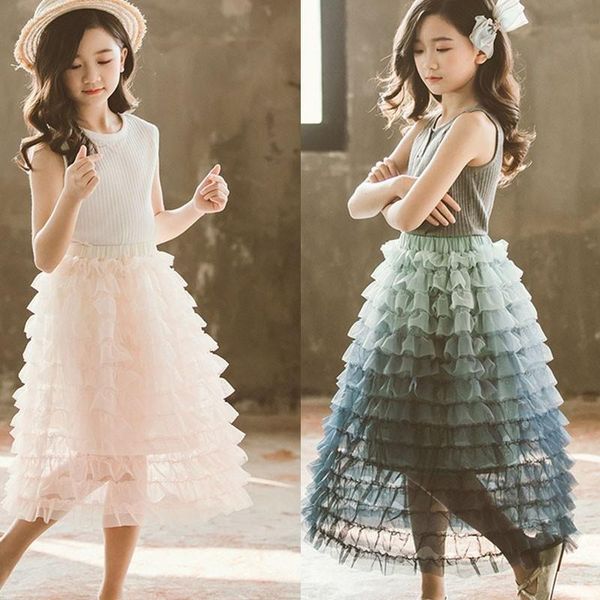 skirts pink blue teen girls maxi long party baby skirt girl tutu high waist layered ruched child clothing summer spring autumn
skirts pink blue teen girls maxi long party baby skirt girl tutu high waist layered ruched child clothing summer spring autumn
