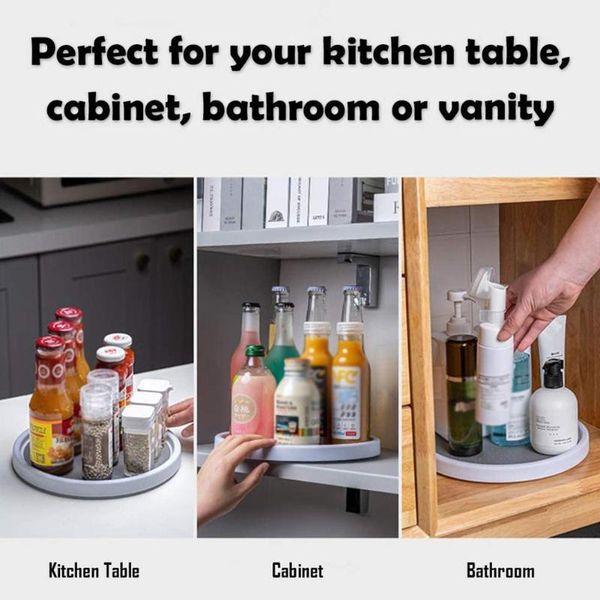 kitchen storage & organization condiment 360° rotating tray non-slip home seasoning spice racks organizer multifunctional plate
kitchen storage & organization condiment 360° rotating tray non-slip home seasoning spice racks organizer multifunctional plate