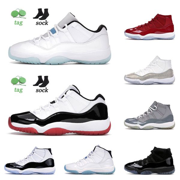 11 11s xi basketball shoes low legend blue bred mens women cool grey concord cap and gown space jam trainers sneakers 36-47, White;red
11 11s xi basketball shoes low legend blue bred mens women cool grey concord cap and gown space jam trainers sneakers 36-47, White;red