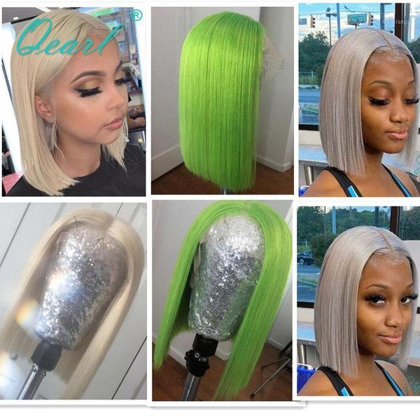straight short bob lace part wig 60# purple green platinum blonde human hair wigs chinese virgin 13x1 150% qearl1, Black;brown
straight short bob lace part wig 60# purple green platinum blonde human hair wigs chinese virgin 13x1 150% qearl1, Black;brown