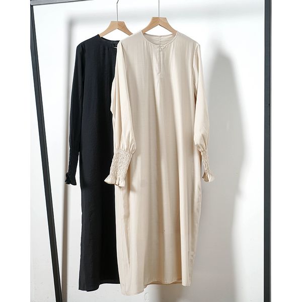 dress early autumn women's midi dress simple fashion long sleeve solid color o-neck female robes, Black;gray
dress early autumn women's midi dress simple fashion long sleeve solid color o-neck female robes, Black;gray