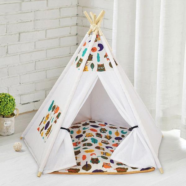 dog/cat teepee, pet teepee house dog mat washable portable all seasons useable cushion bed for cats puppy little dogs kennels & pens
dog/cat teepee, pet teepee house dog mat washable portable all seasons useable cushion bed for cats puppy little dogs kennels & pens
