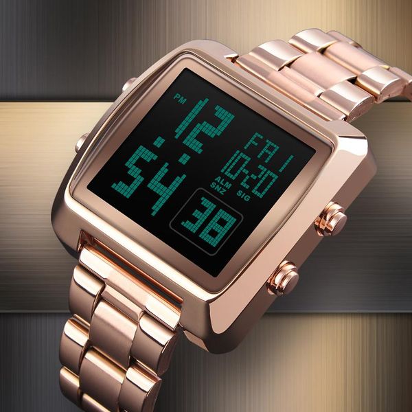 big digital men's watch outdoor luxury male clock fashion countdown chrono man watches relogio masculino 1369 wristwatches, Slivery;brown
big digital men's watch outdoor luxury male clock fashion countdown chrono man watches relogio masculino 1369 wristwatches, Slivery;brown