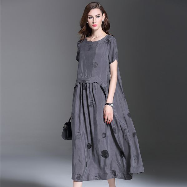 selling women boho polka dot long casual European streetwear ladies maxi fashion dress, Black;gray
selling women boho polka dot long casual European streetwear ladies maxi fashion dress, Black;gray