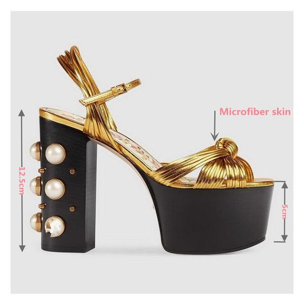 high-heeled fashion sandals with thick heels and braided rivets, catwalk shoes, large size shoes, Black
high-heeled fashion sandals with thick heels and braided rivets, catwalk shoes, large size shoes, Black