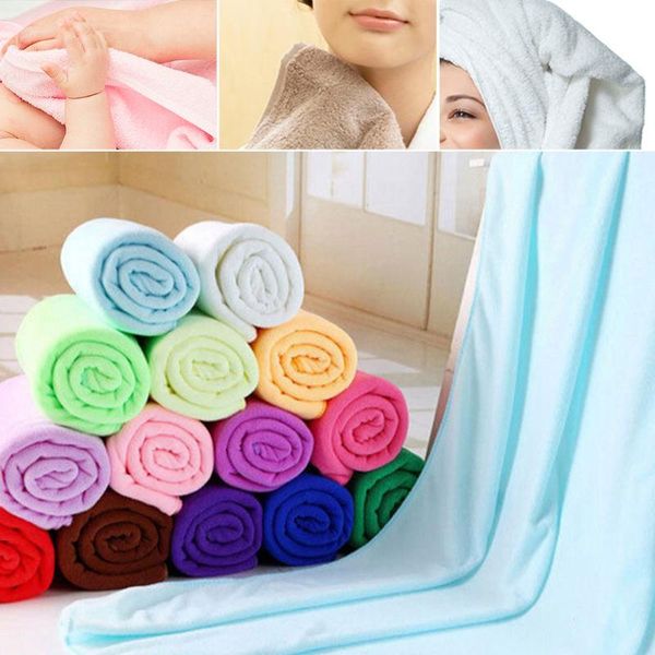 towel household microfibre bath soft water absorbent drying hair shower beach travel gym 70x140cm
towel household microfibre bath soft water absorbent drying hair shower beach travel gym 70x140cm