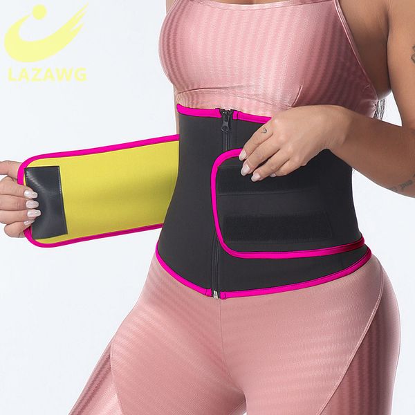lazawg women waist trainer neoprene body shaper belt slimming sheath belly reducing shaper tummy sweat shapewear workout, Black;white
lazawg women waist trainer neoprene body shaper belt slimming sheath belly reducing shaper tummy sweat shapewear workout, Black;white