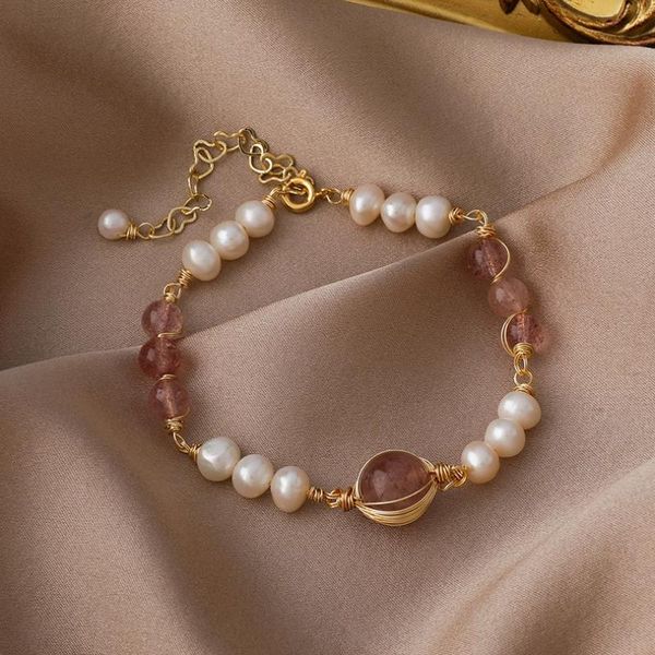 beaded, strands xiaoboacc pearl bracelet for women korean fashion retro temperament crystal beaded chain jewelry wholesale, Black
beaded, strands xiaoboacc pearl bracelet for women korean fashion retro temperament crystal beaded chain jewelry wholesale, Black