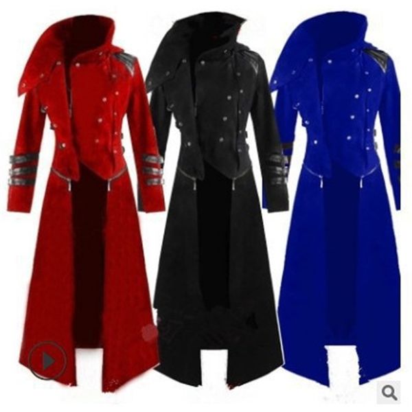fashion trench coat autumn and winter 2021 men's long slim versatile gentleman windbreaker st collar stage, Tan;black
fashion trench coat autumn and winter 2021 men's long slim versatile gentleman windbreaker st collar stage, Tan;black