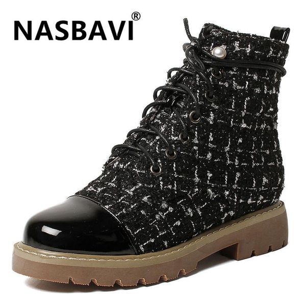 boots nasbavi 2021 women pu+embroidery thread leather shoes for winter woman casual lacing female ankle boot, Black
boots nasbavi 2021 women pu+embroidery thread leather shoes for winter woman casual lacing female ankle boot, Black