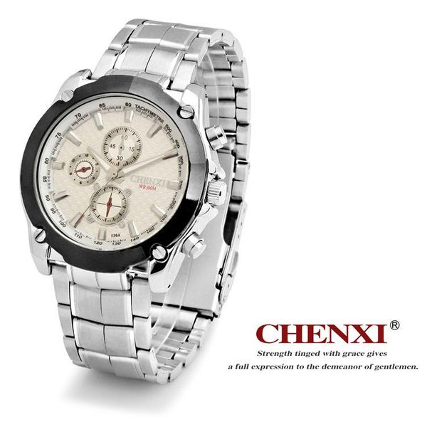 wristwatches chenxi watches men military sports full stainless steel fashion waterproof relogio masculino 036a, Slivery;brown
wristwatches chenxi watches men military sports full stainless steel fashion waterproof relogio masculino 036a, Slivery;brown