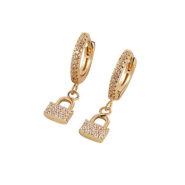hoop & huggie kofsac fashion cute mini lock earrings jewelry silver color women ear gifts luxury exquisite zircon gold colour earring lady, Golden;silver
hoop & huggie kofsac fashion cute mini lock earrings jewelry silver color women ear gifts luxury exquisite zircon gold colour earring lady, Golden;silver
