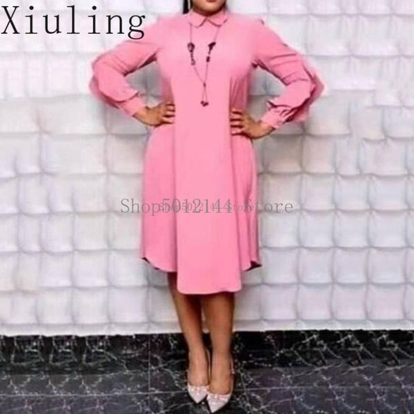 plus size xxxl long sleeve shirt dress women african office ladies oversize vestidos pink chic spring workwear midi dresses 2021 casual, Black;gray
plus size xxxl long sleeve shirt dress women african office ladies oversize vestidos pink chic spring workwear midi dresses 2021 casual, Black;gray