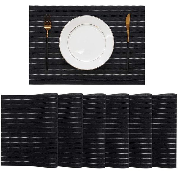 mats & pads placemats set of 6 , table for dining kitchen place insulation non-slip washable
mats & pads placemats set of 6 , table for dining kitchen place insulation non-slip washable