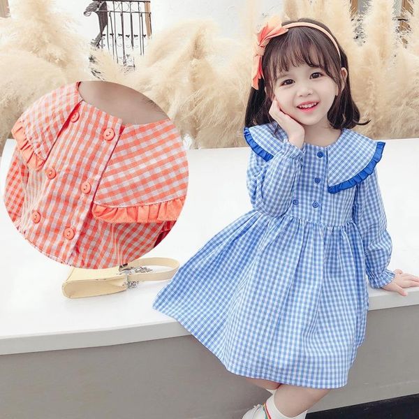 fashion children dress 2021 costomes long sleeve kids princess plaid vestidos design casual dresses for girls girl's, Red;yellow
fashion children dress 2021 costomes long sleeve kids princess plaid vestidos design casual dresses for girls girl's, Red;yellow