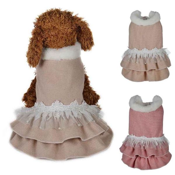 dog apparel pet fashion print lace skirt autumn winter padded polyester soft comfort cat clothing dress pink beige xs-xl f1
dog apparel pet fashion print lace skirt autumn winter padded polyester soft comfort cat clothing dress pink beige xs-xl f1