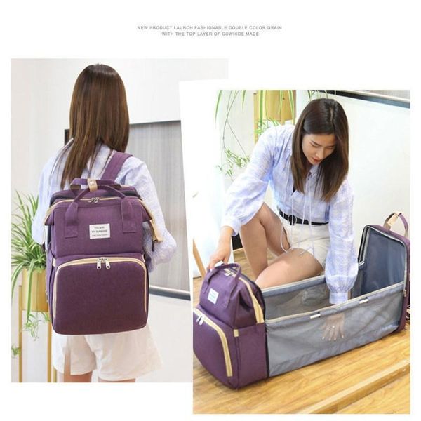 diaper bags large capacity bag mummy birthing backpack travel portable shoulder multifunction fold bed waterproof stylish pack
diaper bags large capacity bag mummy birthing backpack travel portable shoulder multifunction fold bed waterproof stylish pack