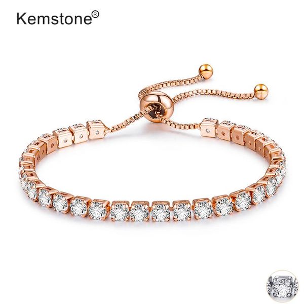 charm bracelets kemstone copper rose gold color simple design inlay cubic zirconia adjustable chain for women jewlery gifts 4mm, Golden;silver
charm bracelets kemstone copper rose gold color simple design inlay cubic zirconia adjustable chain for women jewlery gifts 4mm, Golden;silver