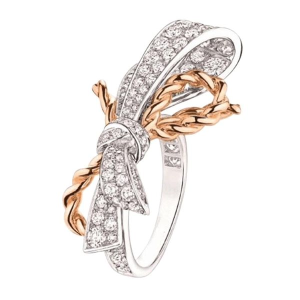 cluster rings sparkling big bow knot stackable ring micro pave cz for women valentine's day gift jewelry anillos mujer, Golden;silver
cluster rings sparkling big bow knot stackable ring micro pave cz for women valentine's day gift jewelry anillos mujer, Golden;silver