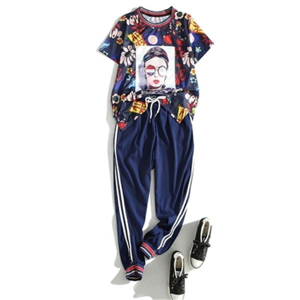 two piece dress large size suit female 2021 summer cool foreign gas leisure age reduction round neck short sleeve nine pants two-piece, White
two piece dress large size suit female 2021 summer cool foreign gas leisure age reduction round neck short sleeve nine pants two-piece, White