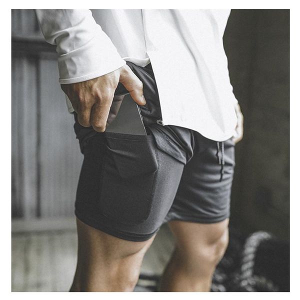 arrival 2021 summer double deck mens fitness bodybuilding breathable quick dry shorts for men casual men's, White;black
arrival 2021 summer double deck mens fitness bodybuilding breathable quick dry shorts for men casual men's, White;black