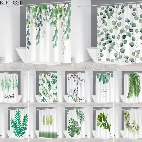 modern shower curtain green leaves plant bathroom curtains for home decoration polyester fabric bathtub screen with 12 hooks
modern shower curtain green leaves plant bathroom curtains for home decoration polyester fabric bathtub screen with 12 hooks