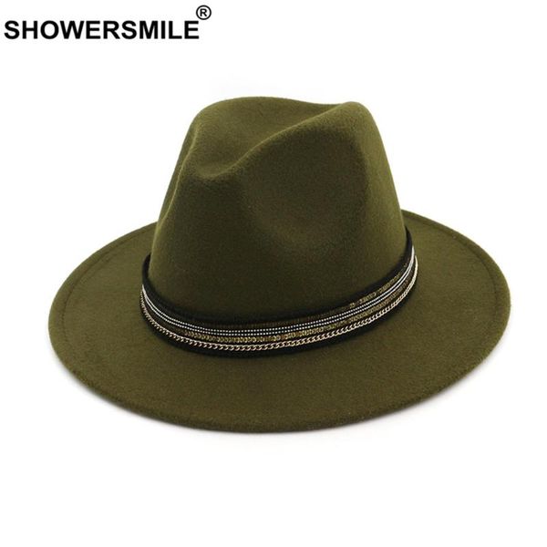 wide brim hats showersmile fedora women men pink felted hat jazz cap winter autumn panama male female sombreros de sol, Blue;gray
wide brim hats showersmile fedora women men pink felted hat jazz cap winter autumn panama male female sombreros de sol, Blue;gray