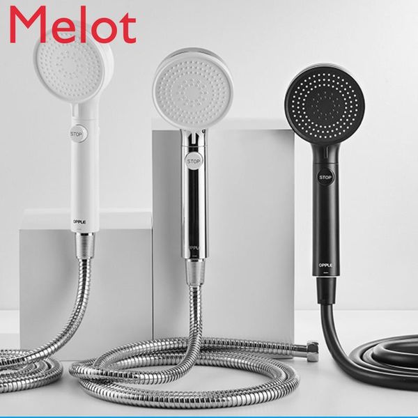 european-style simple supercharged shower head nozzle household high-pressure bath hose set cathroom accessory
european-style simple supercharged shower head nozzle household high-pressure bath hose set cathroom accessory