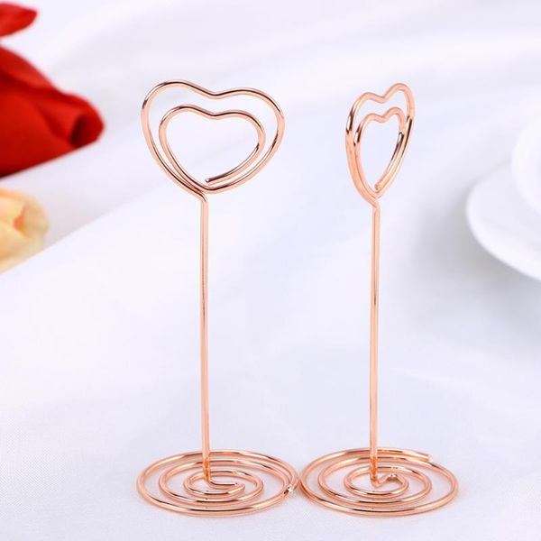 party decoration 24pcs heart shape po holder stands table number holders paper menu clips for wedding banquet (rose gold)
party decoration 24pcs heart shape po holder stands table number holders paper menu clips for wedding banquet (rose gold)