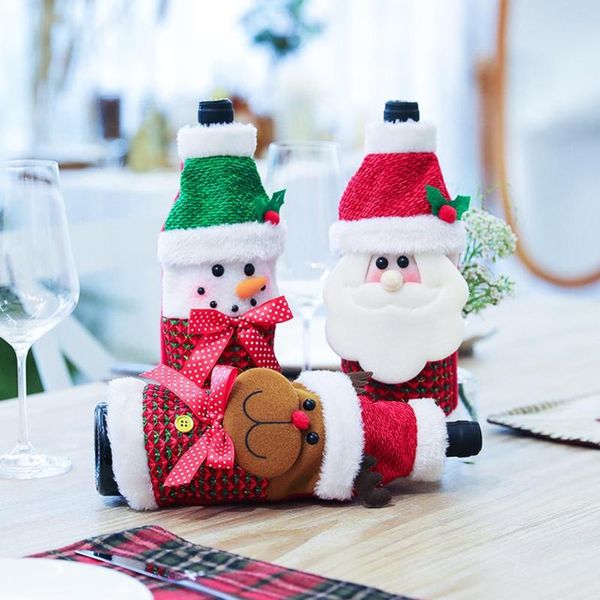 christmas decorations non-woven wine bottle cover xmas party kitchen table decoration gifts favor bags home furnishing essential supplies
christmas decorations non-woven wine bottle cover xmas party kitchen table decoration gifts favor bags home furnishing essential supplies