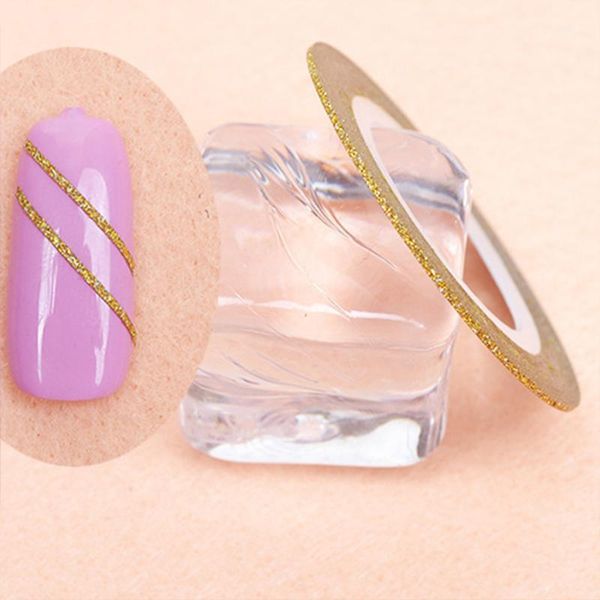 thin striping tape line sticker roll nail art decoration stickers pretty1, Silver;gold
thin striping tape line sticker roll nail art decoration stickers pretty1, Silver;gold