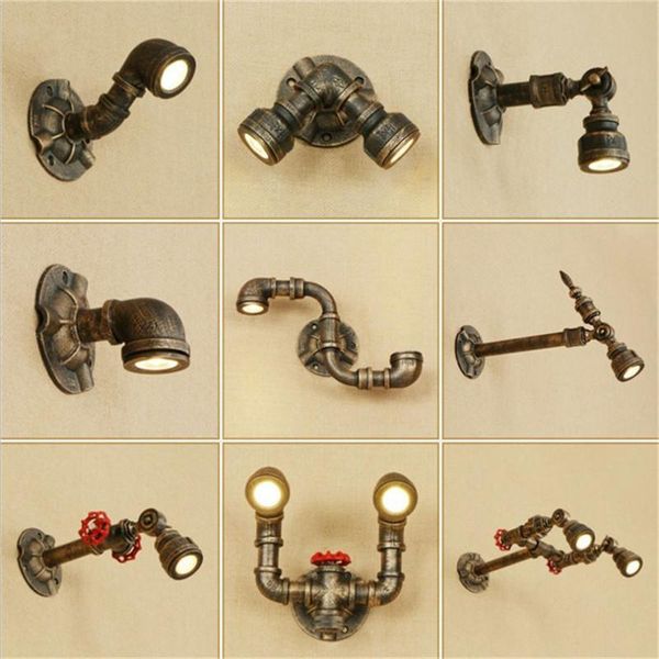 wall lamp american industrial wind vintage led light loft iron rust water pipe sconce retro bedroom home lighting
wall lamp american industrial wind vintage led light loft iron rust water pipe sconce retro bedroom home lighting