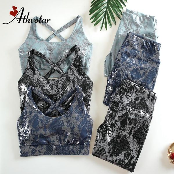 yoga outfit snake print gym sets fitness clothing women tracksuit push up sports suits workout bra and leggings set
yoga outfit snake print gym sets fitness clothing women tracksuit push up sports suits workout bra and leggings set