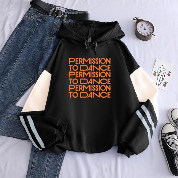men's hoodies & sweatshirts 2021 permission to dance music print men/women casual harajuku pullovers autumn winter hoodie, Black
men's hoodies & sweatshirts 2021 permission to dance music print men/women casual harajuku pullovers autumn winter hoodie, Black