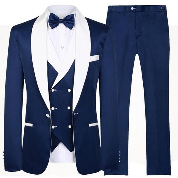 men's suits & blazers customized made suit vest pants 3 pcs set / nice casual boutique business double-breasted, White;black
men's suits & blazers customized made suit vest pants 3 pcs set / nice casual boutique business double-breasted, White;black