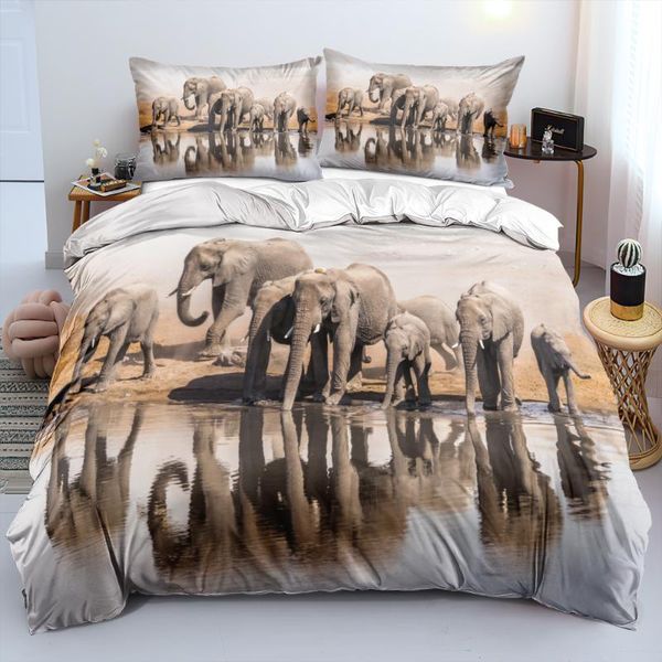 bedding sets animal set 3d design elephant duvet cover white bed linen pillow slips king single twin double size 160*200cm
bedding sets animal set 3d design elephant duvet cover white bed linen pillow slips king single twin double size 160*200cm