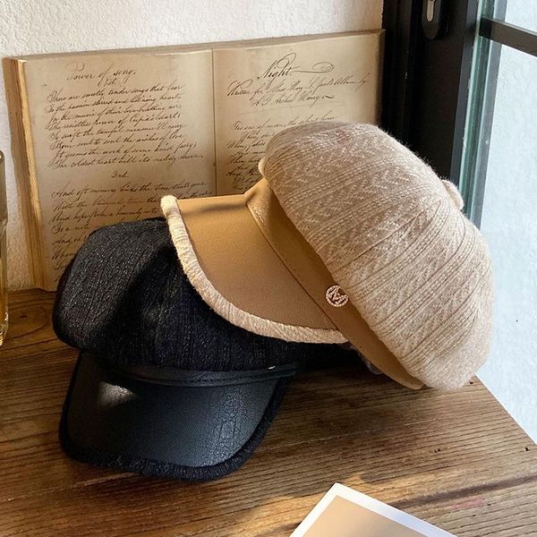 beanies pu leather beret hat female autumn and winter korean version of the british retro alphabet striped octagonal sboy painter
beanies pu leather beret hat female autumn and winter korean version of the british retro alphabet striped octagonal sboy painter